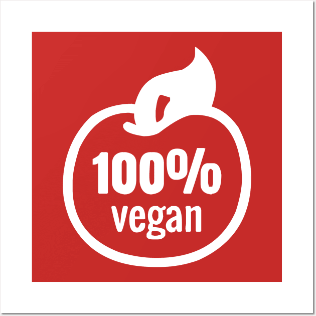 Go Vegan °2 Wall Art by PolygoneMaste